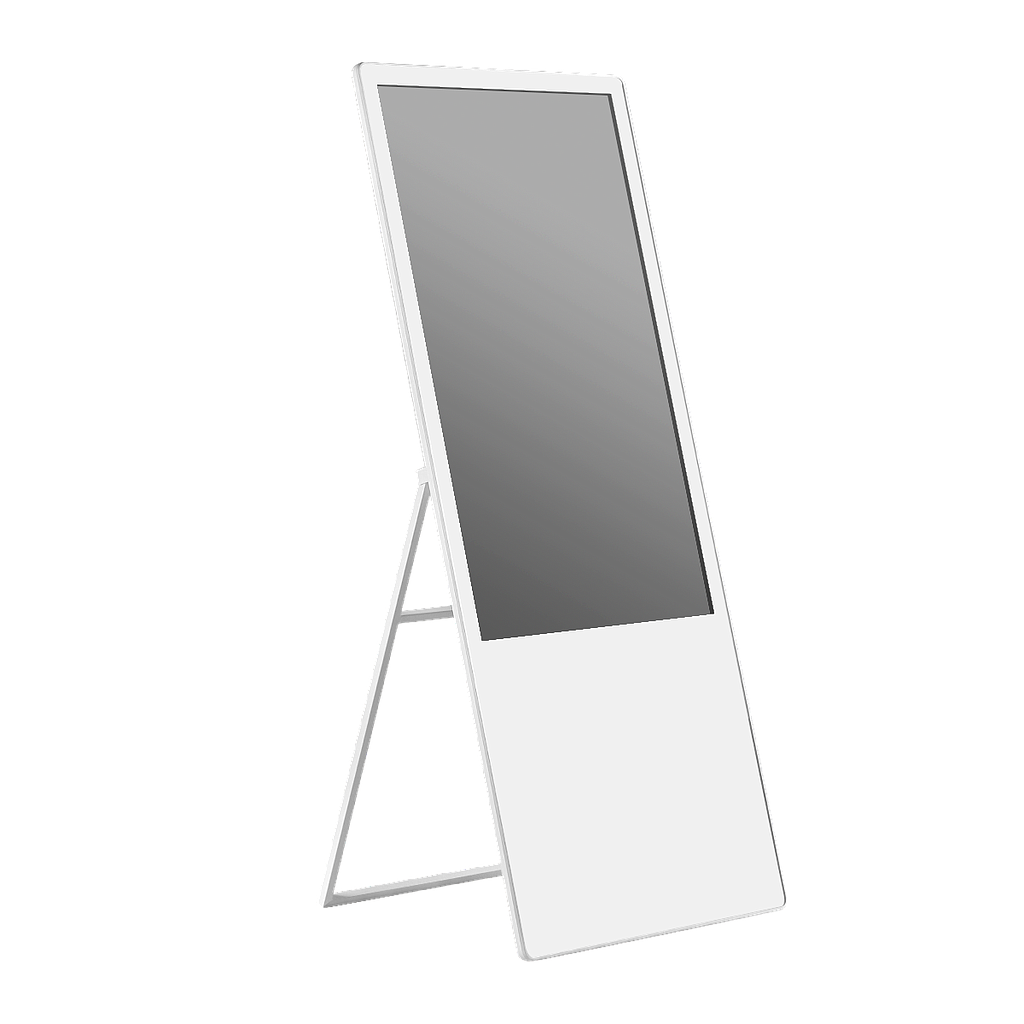 Menu Board Portable - 43" - simple face - non tactile - Blanc