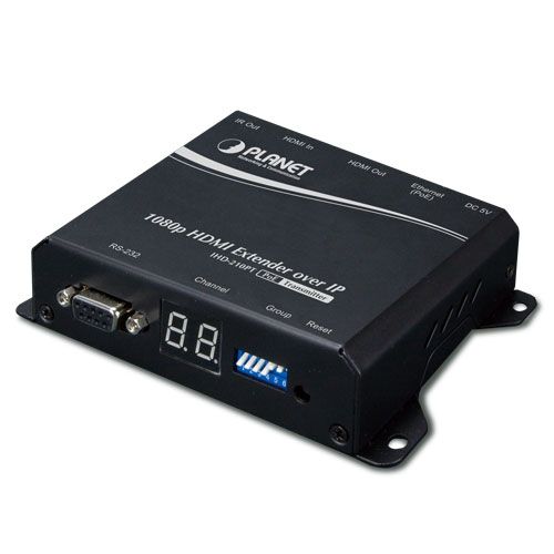 PLANET 1080P HDMI EXTENDER OVER CATSE POE UP TO 100M (TRANSMETER)