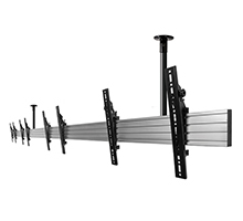 Support - Menu Board - Config suspendue 2 x 42" - inclinable