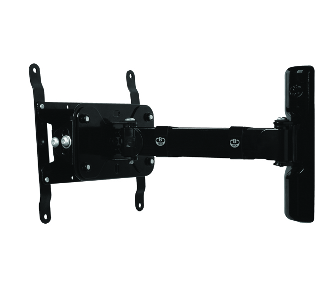 Support moniteur mural pivotant < 47"- 25kg vesa 200x200