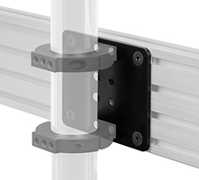 SYSTEM X - Collar Mounting Bracket - Black (BT8390-CFK)