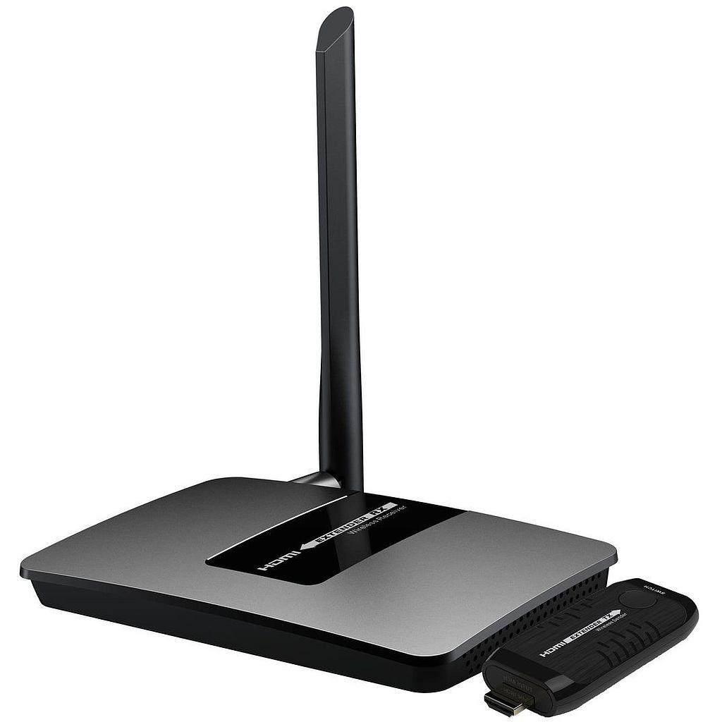 TECHLY 1080P HDMI WIRELESS EXTENDER 20M MULTI-POINT