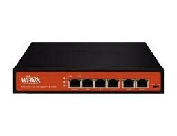 WITEK 2GE POE INJECTOR WITH 2 RJ45 PORT