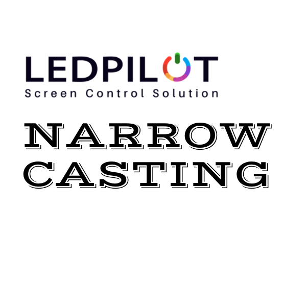 LedPilot - Narrowcasting - Forfait configuration