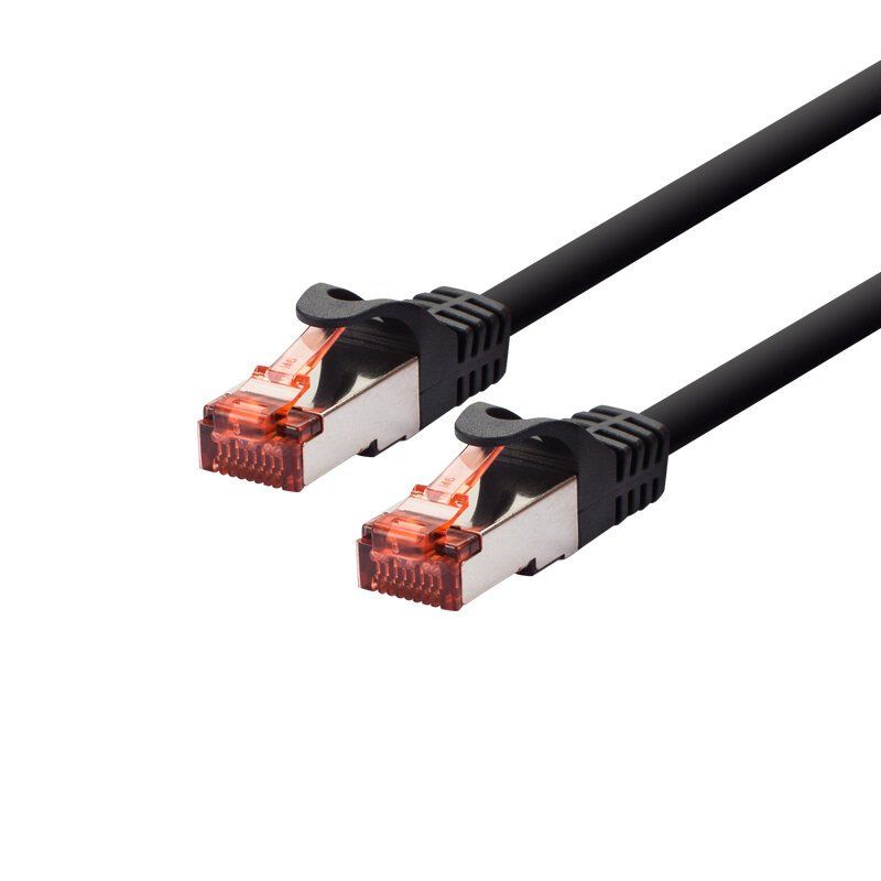 CABLE RJ45 - CAT6 - F/UTP - 0.5M - NOIR