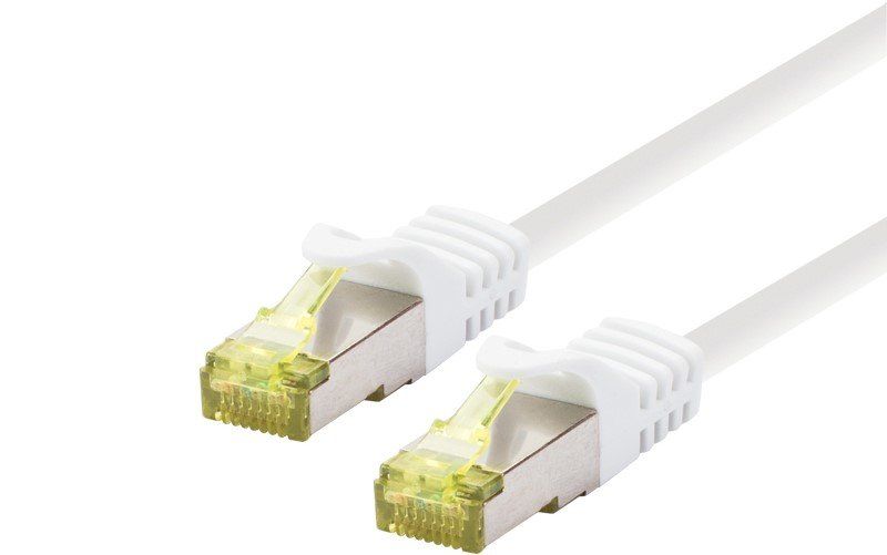 CABLE RJ45 - CAT6 - F/UTP - 2M - BLANC