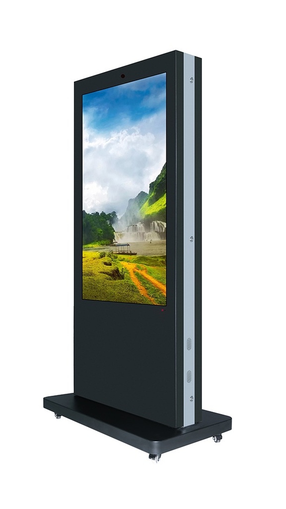 Borne extérieure  LED Full HD - 55" - double faces - non tactile